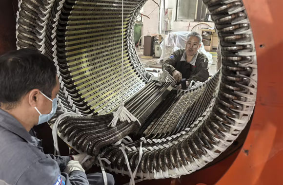 高压电机定子绕组大修