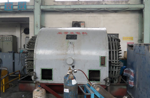 自备电厂12000KW发电机维修